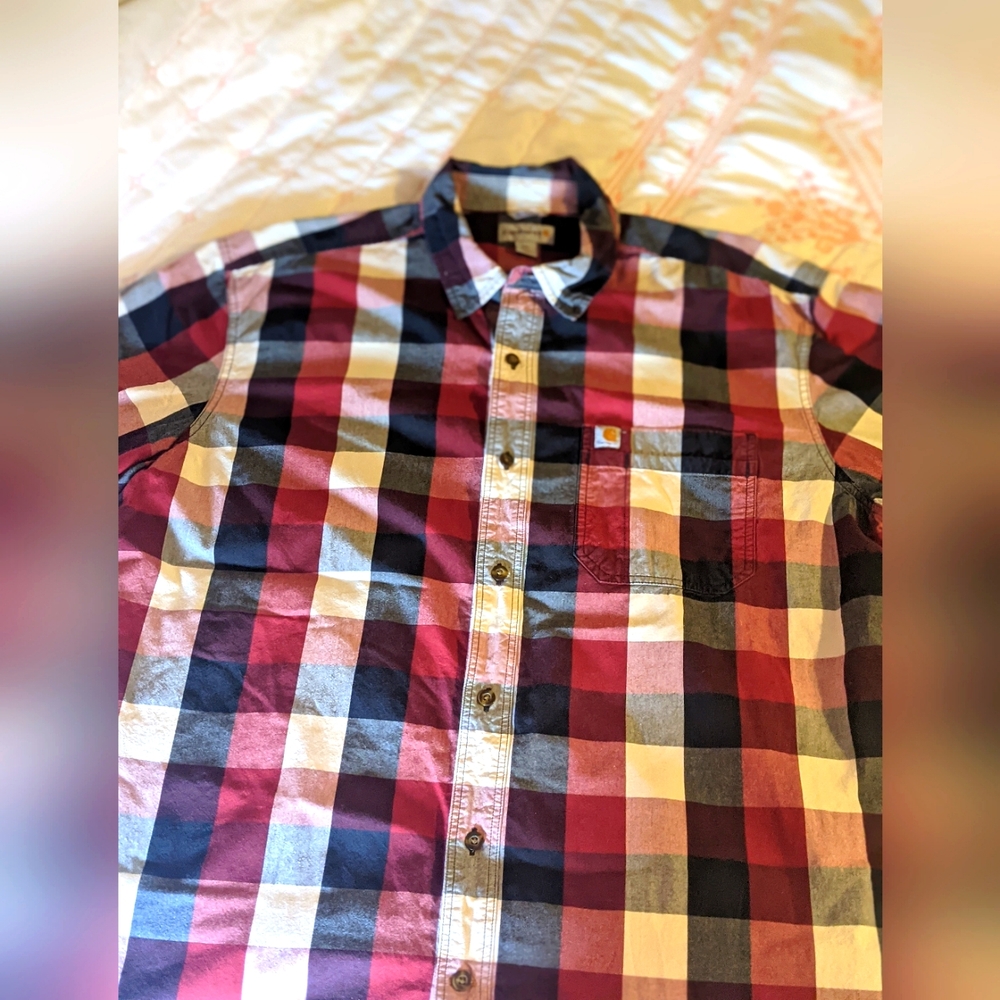 Men's Carhartt, Short Sleeve Button up